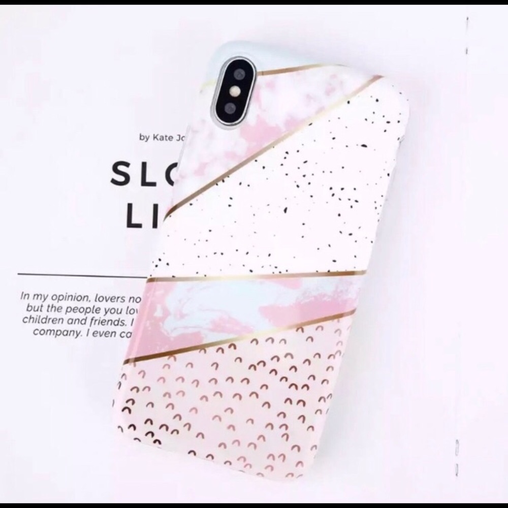 Brand new IPhone X case cover Geometric